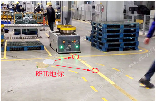 探感物聯(lián)幫助風(fēng)潤智能完成了AGV站點RFID管理
